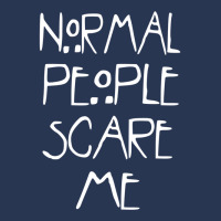 Normal People Scare Me  (2) Men Denim Jacket | Artistshot