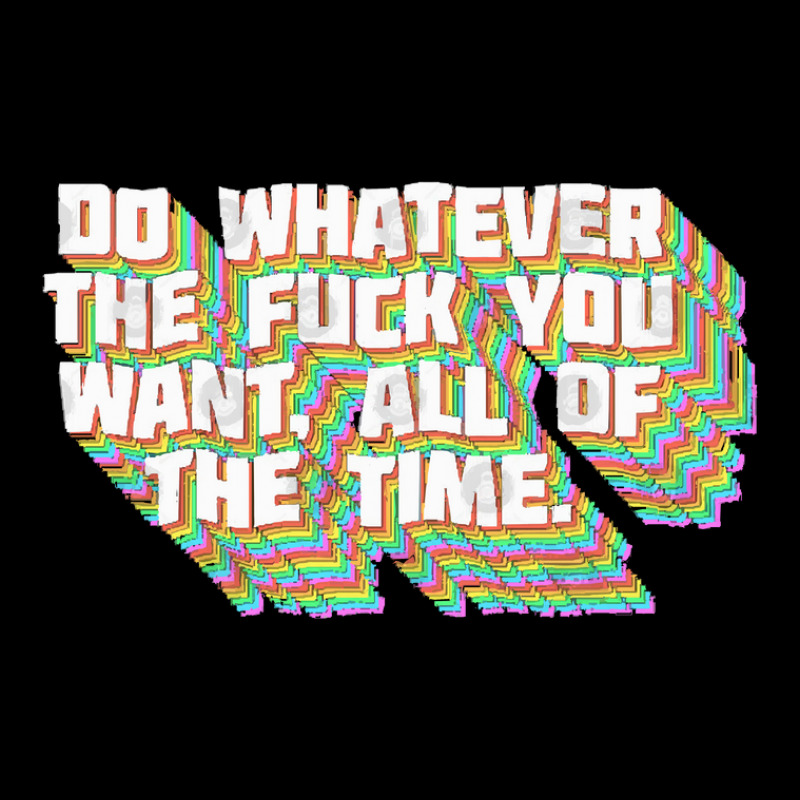 Do Whatever The Fck You Want All Of The Time Aesthetic Design Original Adjustable Cap by CarmelaElaine | Artistshot