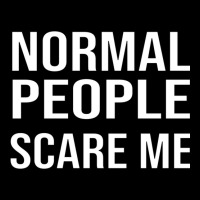 Normal People Scare Me  Kopie Von Kopie Von Kopie Von All Men Are Crea Adjustable Cap | Artistshot