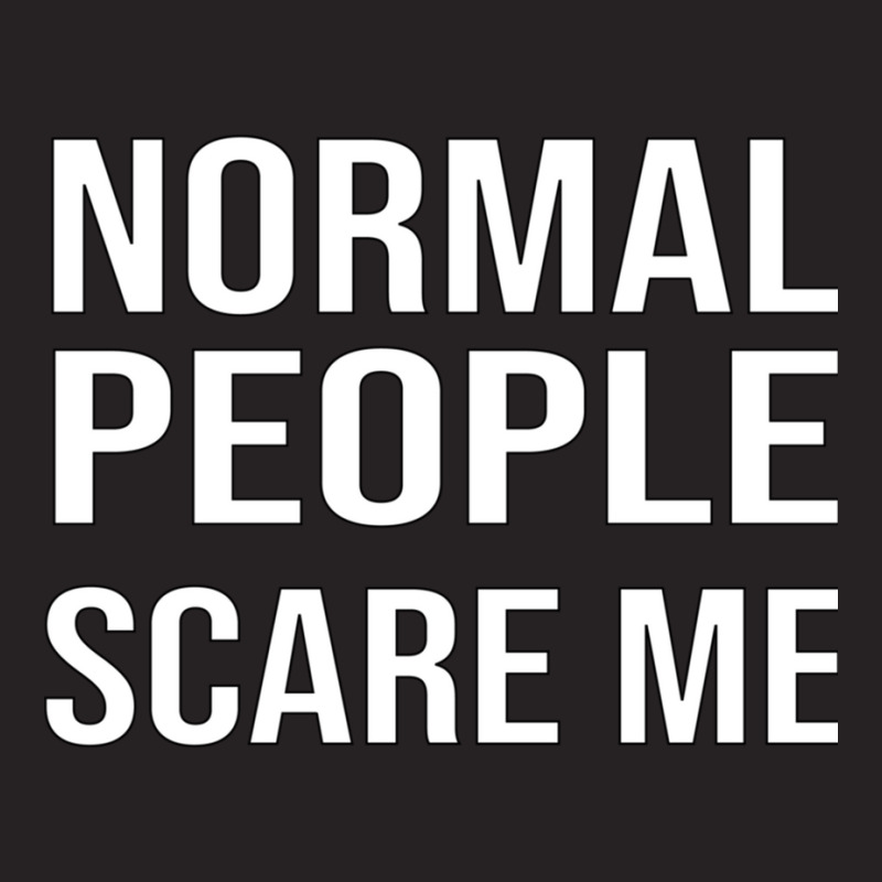 Normal People Scare Me  Kopie Von Kopie Von Kopie Von All Men Are Crea Vintage Cap by JAYWANADAVIS | Artistshot