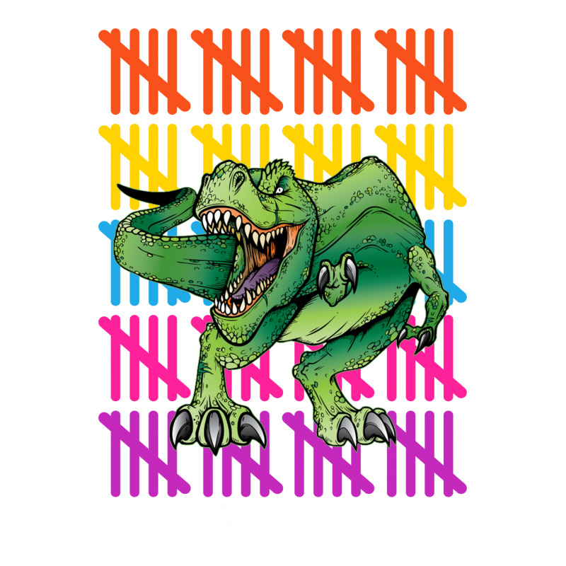 100 Days Of School T Rex For Dark Sticker | Artistshot