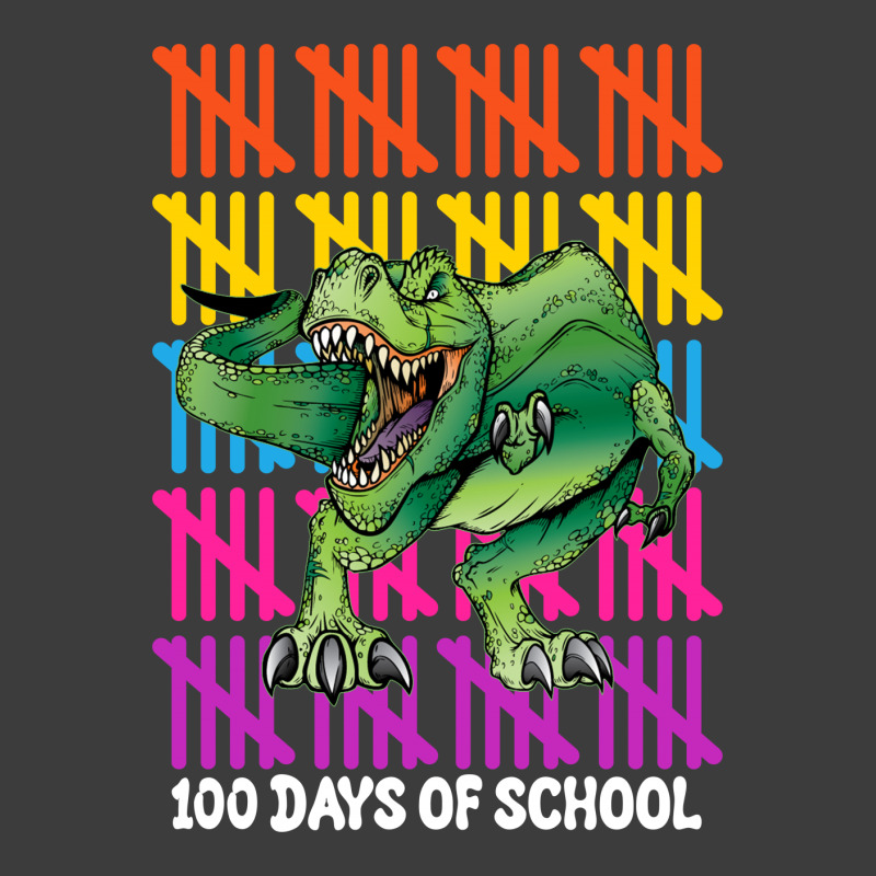 100 Days Of School T Rex For Dark Men's Polo Shirt | Artistshot