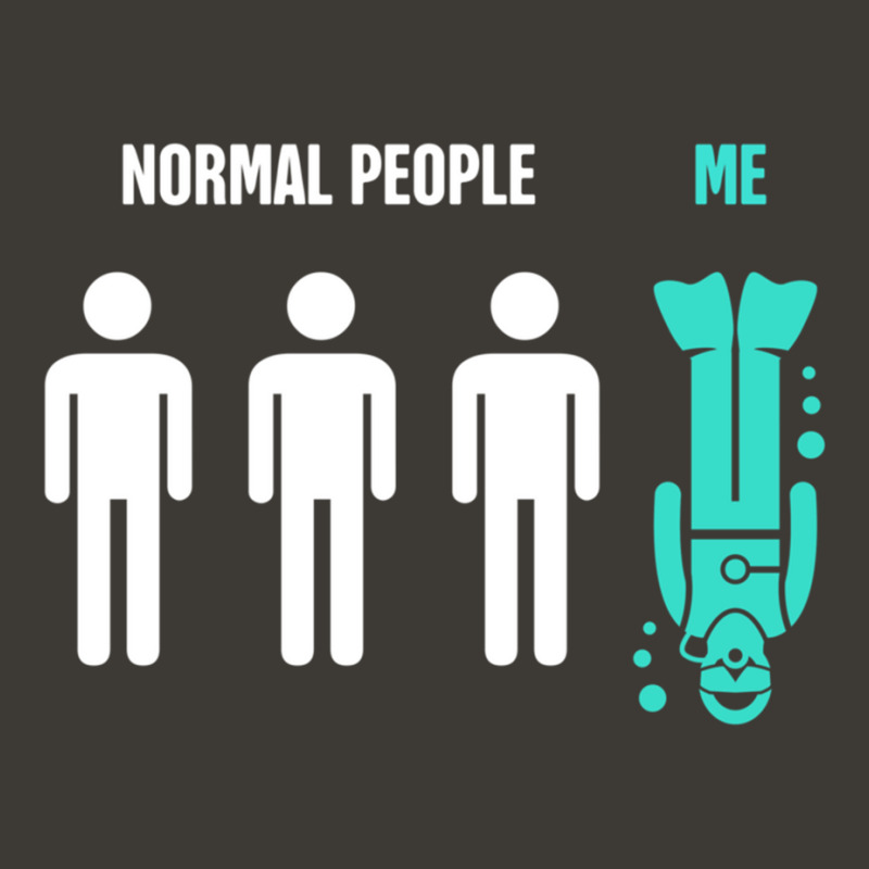 Normal People, Me  Funny Scuba Diving Design Bucket Hat by JAYWANADAVIS | Artistshot