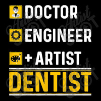 Doctor Engineer Artist Dentist Funny Oral Dental Surgeon Cropped Hoodie | Artistshot