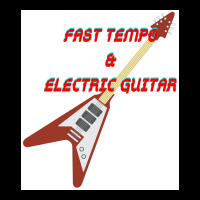 Fast Tempo And Electric Guitar Poster Adjustable Cap | Artistshot