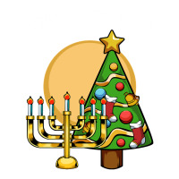 Happy Chrismukkah Christmas Hanukkah Channukah Sticker | Artistshot