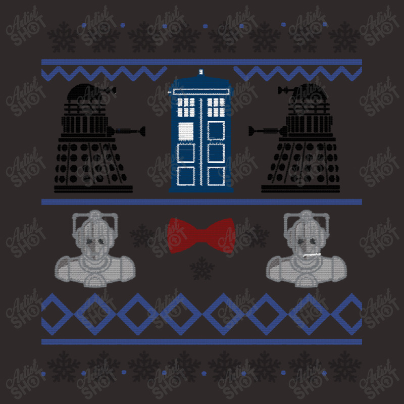 Doctor Who Ugly Sweater Season Racerback Tank by Rios Arevalo | Artistshot