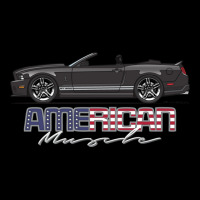 American Muscle Black With Silver Stripes Five Adjustable Cap | Artistshot