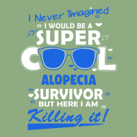 Alopecia Awareness Super Cool Survivor  In This Family No One Fights A Graphic T-shirt | Artistshot