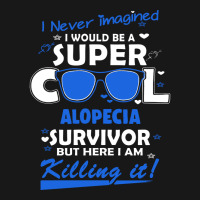 Alopecia Awareness Super Cool Survivor  In This Family No One Fights A Flannel Shirt | Artistshot