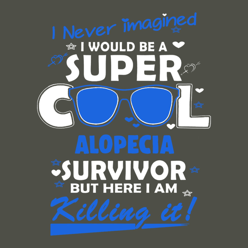 Alopecia Awareness Super Cool Survivor  In This Family No One Fights A Fleece Short | Artistshot