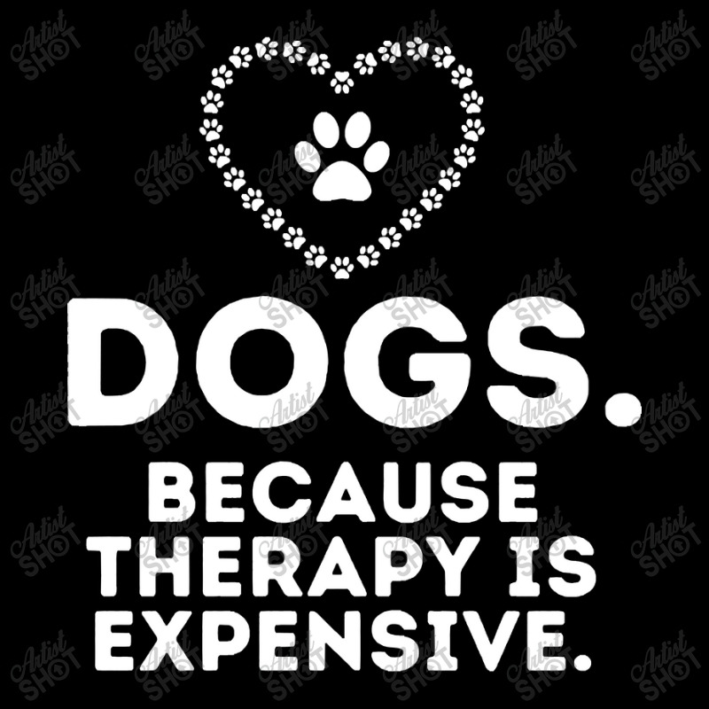 Dogs Because Therapy Is Expensive Funny Humorous-37ljf Adjustable Cap by Rios Arevalo | Artistshot