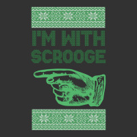 I'm With Scrooge - Scrooge Christmas - Green Baby Bodysuit | Artistshot