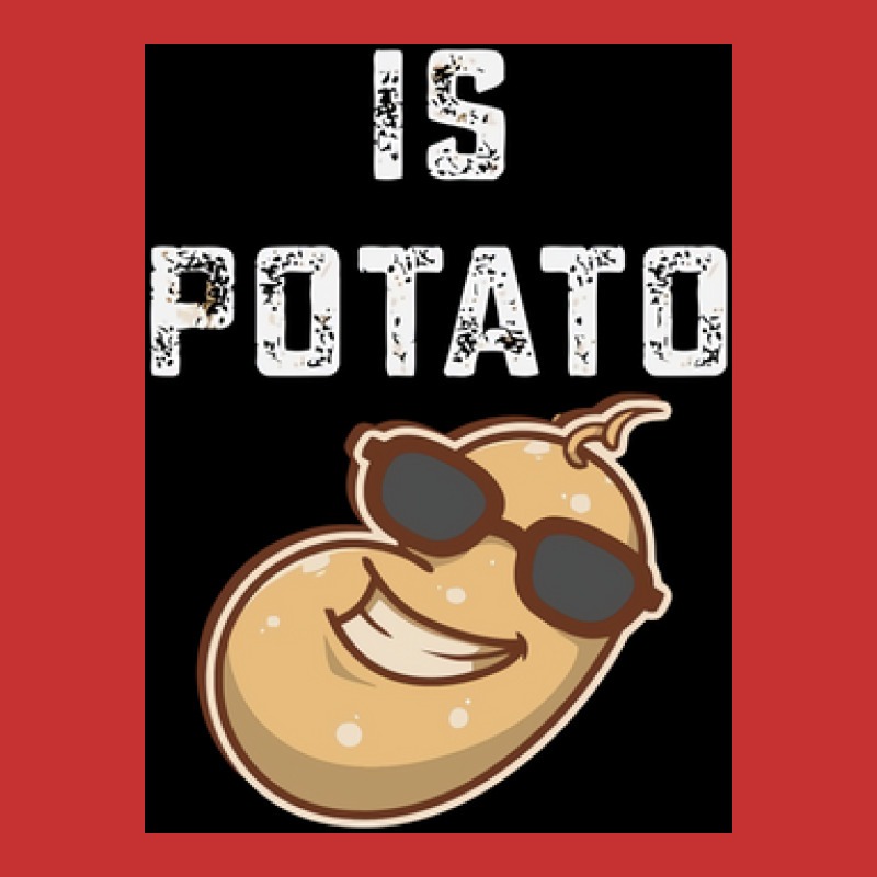 Is Potato As Seen On Late Night Television Poster Music V-Neck Tee by xembetanitt4 | Artistshot