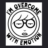 Im Overcome With Emotion Poster Boy Unisex Sherpa-lined Denim Jacket | Artistshot