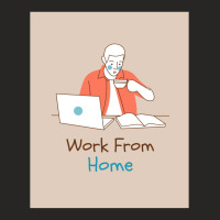 Work From Home 2 1 Ladies Fitted T-shirt | Artistshot