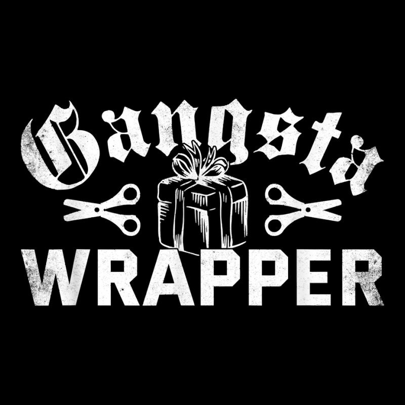 Gangsta Wrapper Funny Xmas Pun Christmas Holiday T Shirt Youth Jogger | Artistshot