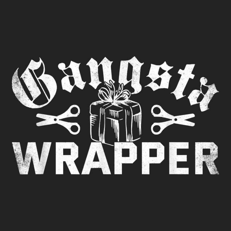 Gangsta Wrapper Funny Xmas Pun Christmas Holiday T Shirt Backpack | Artistshot