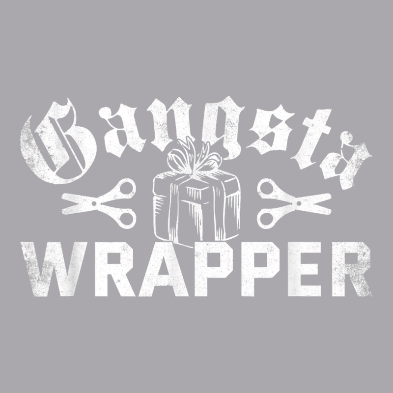 Gangsta Wrapper Funny Xmas Pun Christmas Holiday T Shirt Youth 3/4 Sleeve | Artistshot