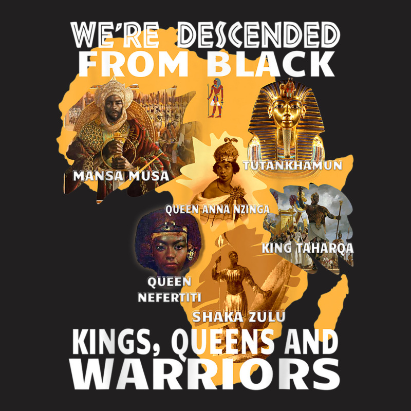 Black Royalty Black King S And Warriors Juneteenth _001 T-shirt | Artistshot