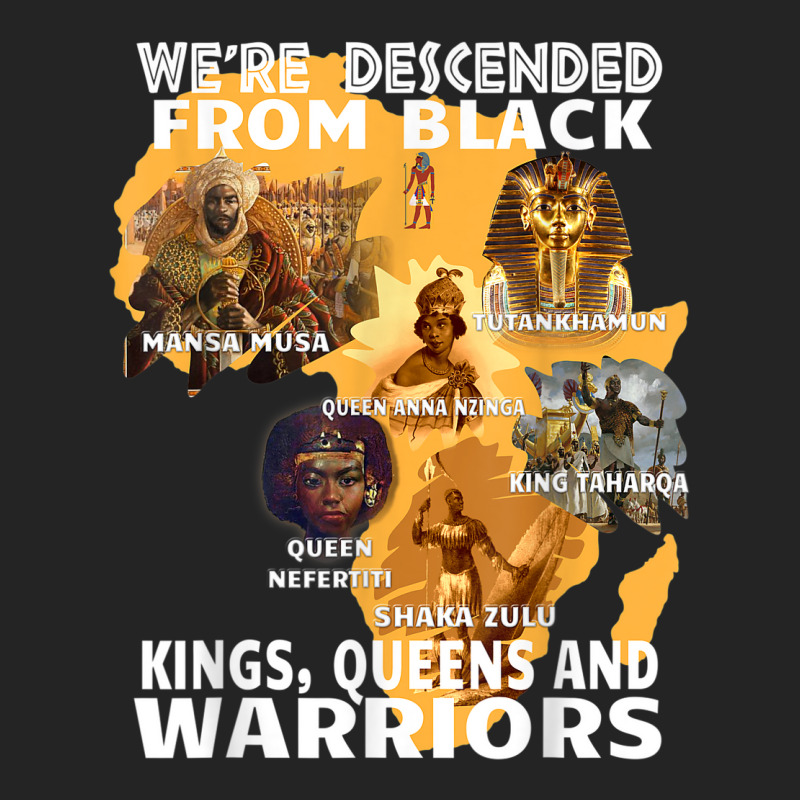 Black Royalty Black King S And Warriors Juneteenth _001 3/4 Sleeve Shirt | Artistshot