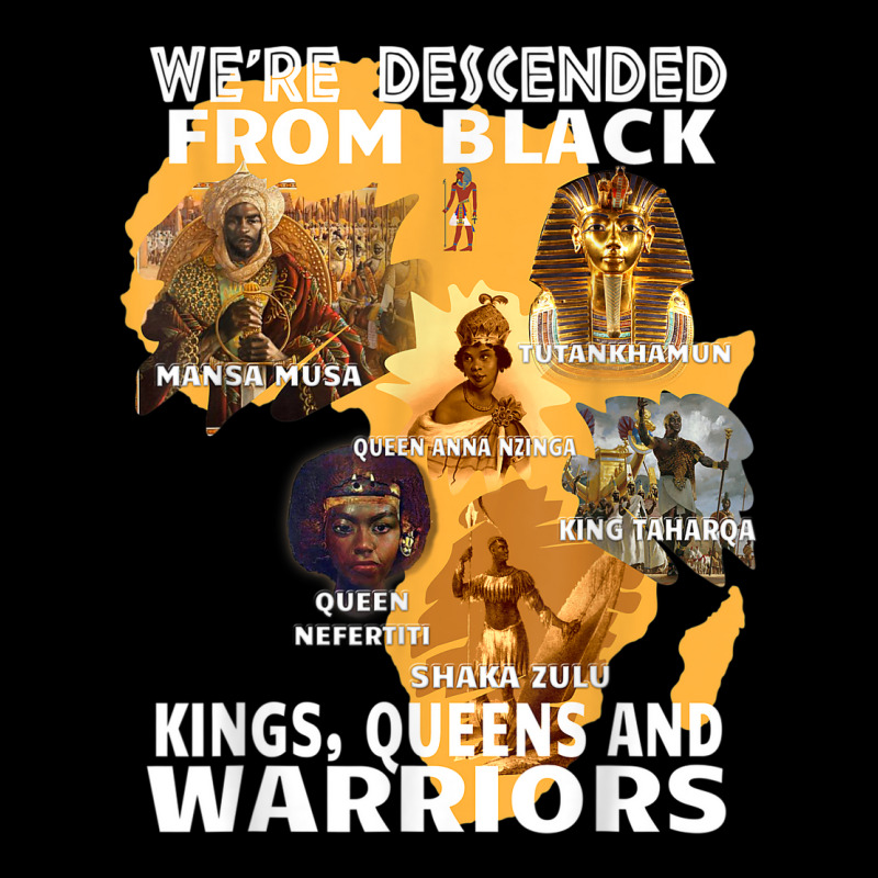 Black Royalty Black King S And Warriors Juneteenth _001 Long Sleeve Shirts | Artistshot