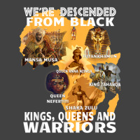 Black Royalty Black King S And Warriors Juneteenth _001 Vintage T-shirt | Artistshot