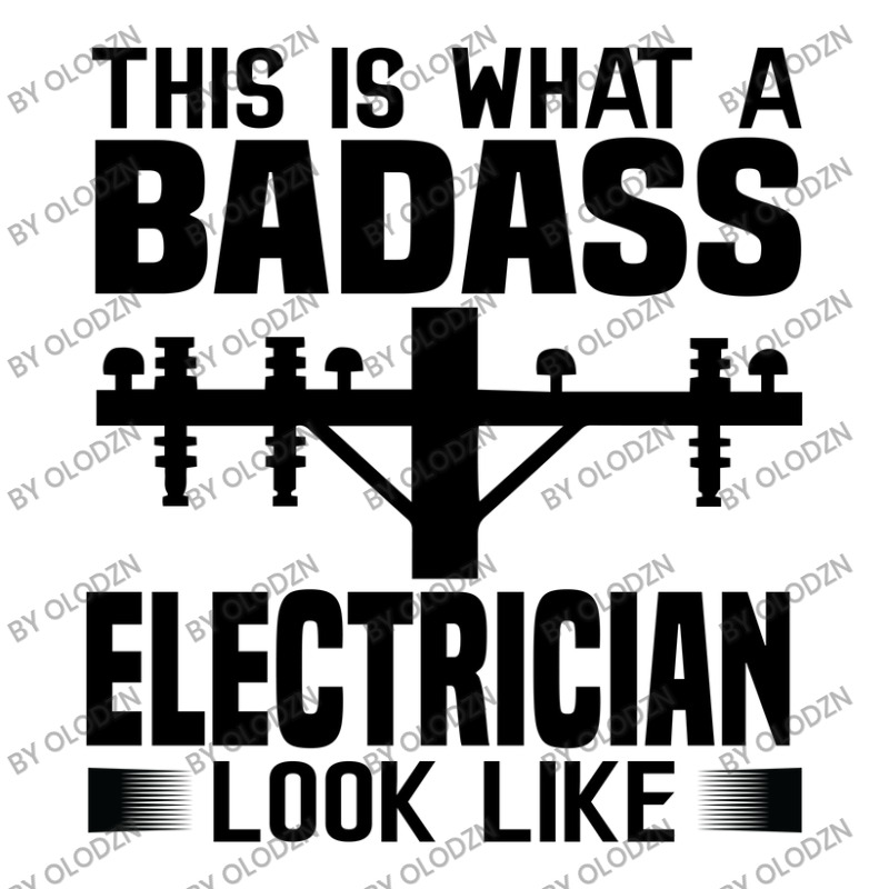 Funny Electrician This Is What Badass Electrician Look Like Crop Top by Olodzn | Artistshot