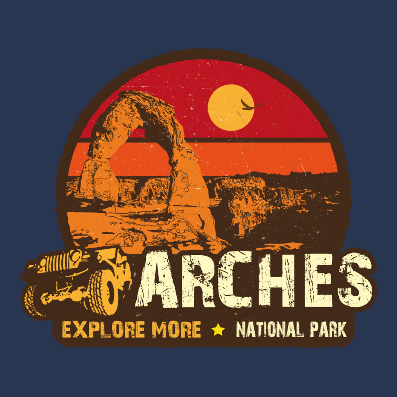 Arches National Gift Men Denim Jacket | Artistshot