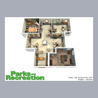 Parks And Recreation Floor Plan Poster Summer Tank Dress | Artistshot