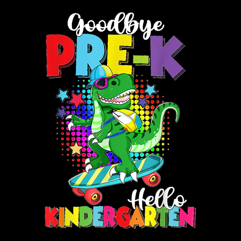 Dinosaur Goodbye Preschool Graduation Hello Kindergarten V-neck Tee | Artistshot