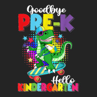 Dinosaur Goodbye Preschool Graduation Hello Kindergarten 3/4 Sleeve Shirt | Artistshot