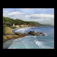 Laguna Beach Fleece Short | Artistshot