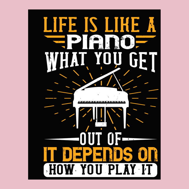 Copy Of Life Is Like A Piano What You Get Out Of It Depends On How You Adjustable Cap | Artistshot