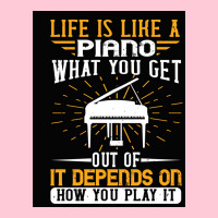 Copy Of Life Is Like A Piano What You Get Out Of It Depends On How You Skinny Tumbler | Artistshot