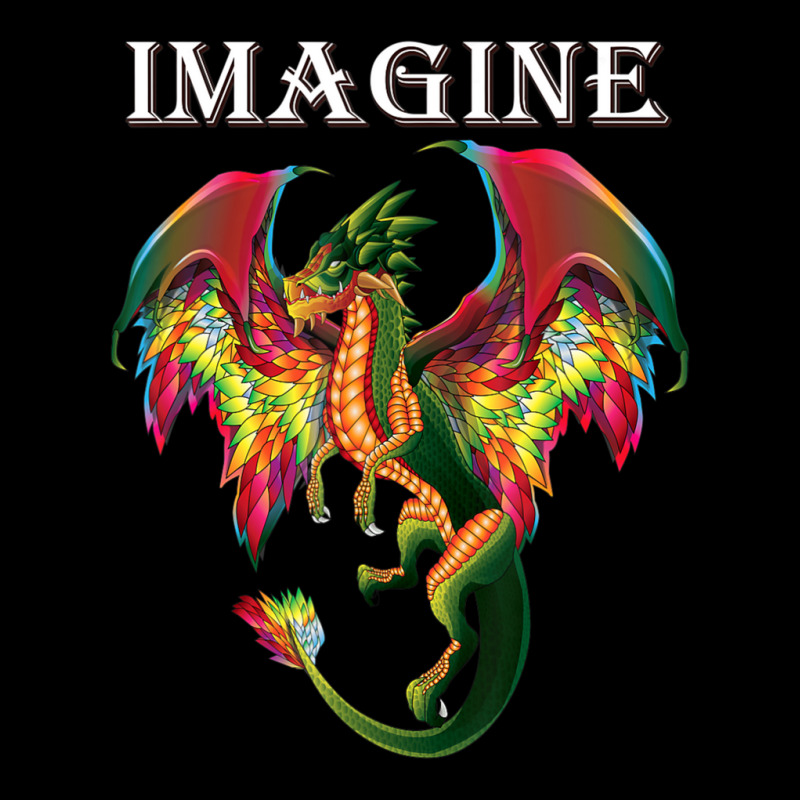 Trending Imagine Being A Dragon Breathing Fire Magical Wings Boys Men Pocket T-Shirt by behindcedar22 | Artistshot