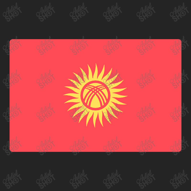 Awesome Kyrgyzstan Flag 3/4 Sleeve Shirt | Artistshot