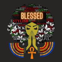 Blessed - The Lord Is My Strength And My Song African Ankh Ladies Fitted T-shirt | Artistshot