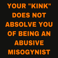 Your Kink Does Not Absolve You Of Being An Abusive Misogynist Scorecard Crop Tee | Artistshot