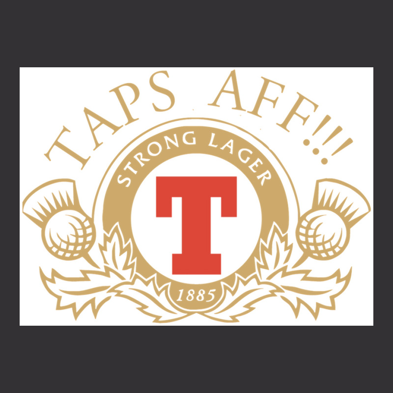 Taps Aff Tops Off Lager Parody Glasgow Poster Nostalgia Vintage Short | Artistshot