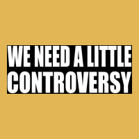 We Need A Little Controversy Poster 80s Vintage Hoodie And Short Set | Artistshot