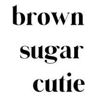 Brown Sugar Cutie Melanin  Afro Girl Womens Sticker | Artistshot