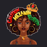 Caution Melanin Poppin Black Girl Magic African American Unisex Sherpa-lined Denim Jacket | Artistshot