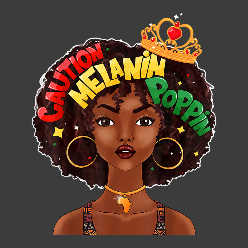 Caution Melanin Poppin Black Girl Magic African American Men's Polo Shirt | Artistshot