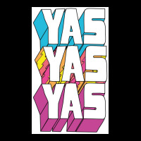 Yas Yas Yas Poster Nostalgia Unisex Jogger | Artistshot