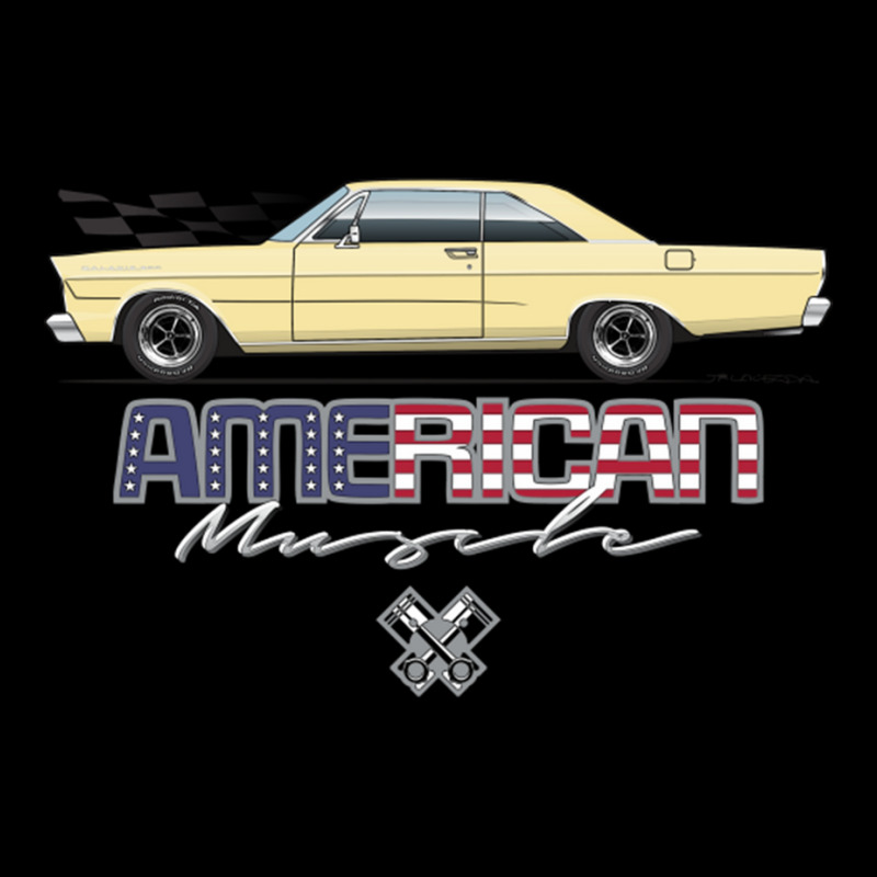 American Muscle Phoenician Yellow V-neck Tee | Artistshot