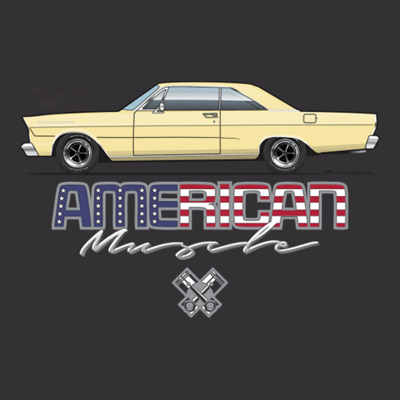 American Muscle Phoenician Yellow Vintage Hoodie | Artistshot