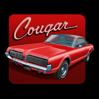 1967 Mercury Cougar Cardinal Red Legging | Artistshot