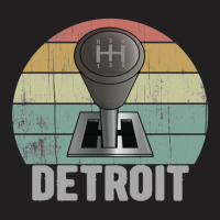 Retro Detroit Manual Stick Gear Shift Carlove T-shirt | Artistshot