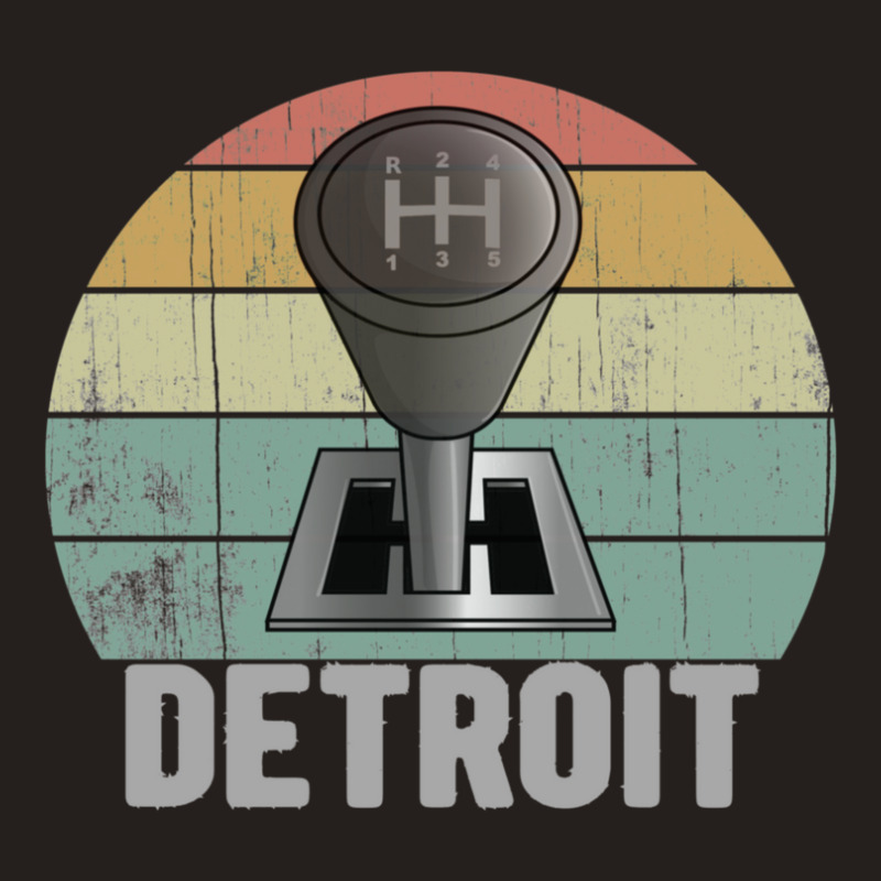 Retro Detroit Manual Stick Gear Shift Carlove Tank Top | Artistshot